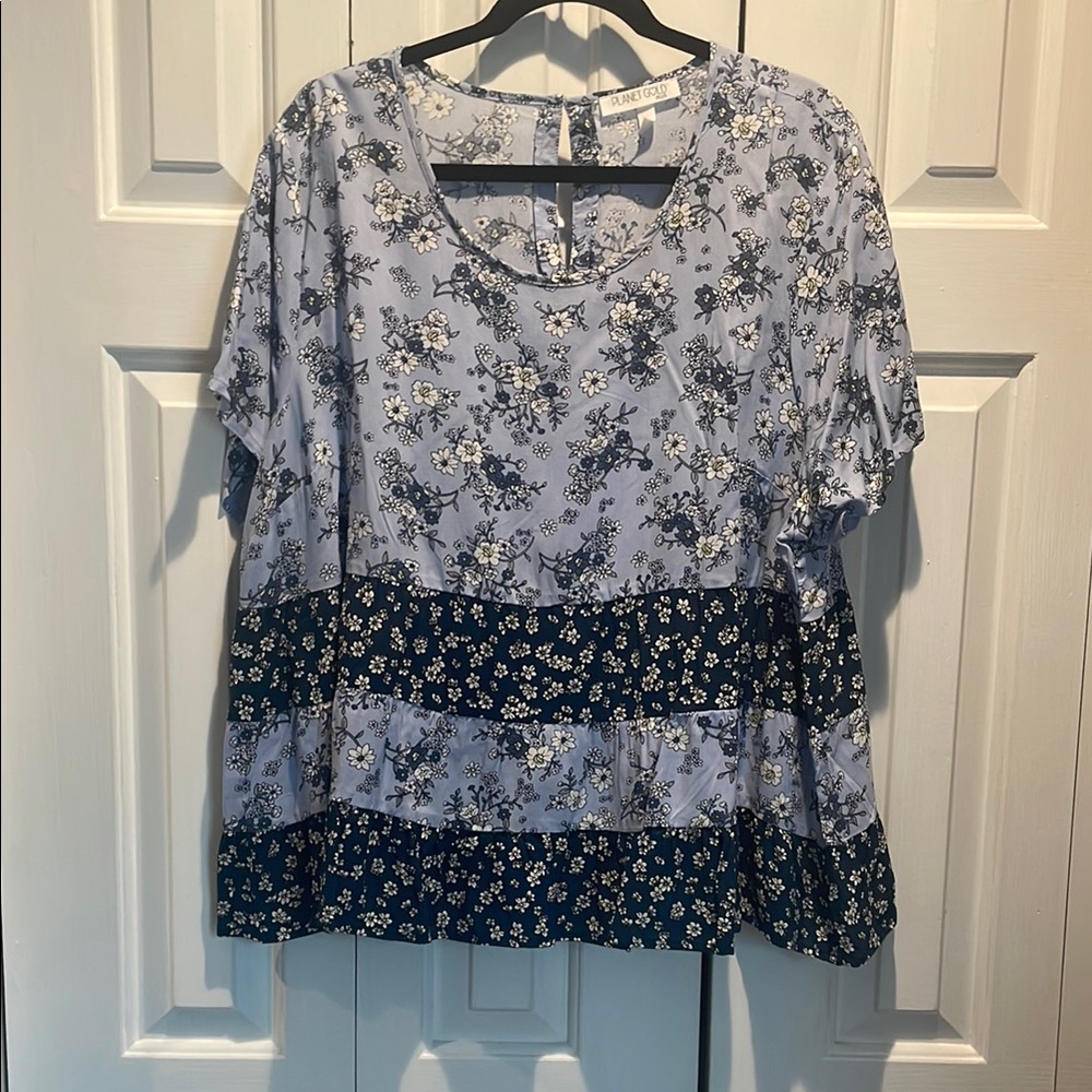 Floral Print Women's Top